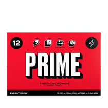 Prime Energy Drink Tropical Punch 12pack 12floz/355ml cans