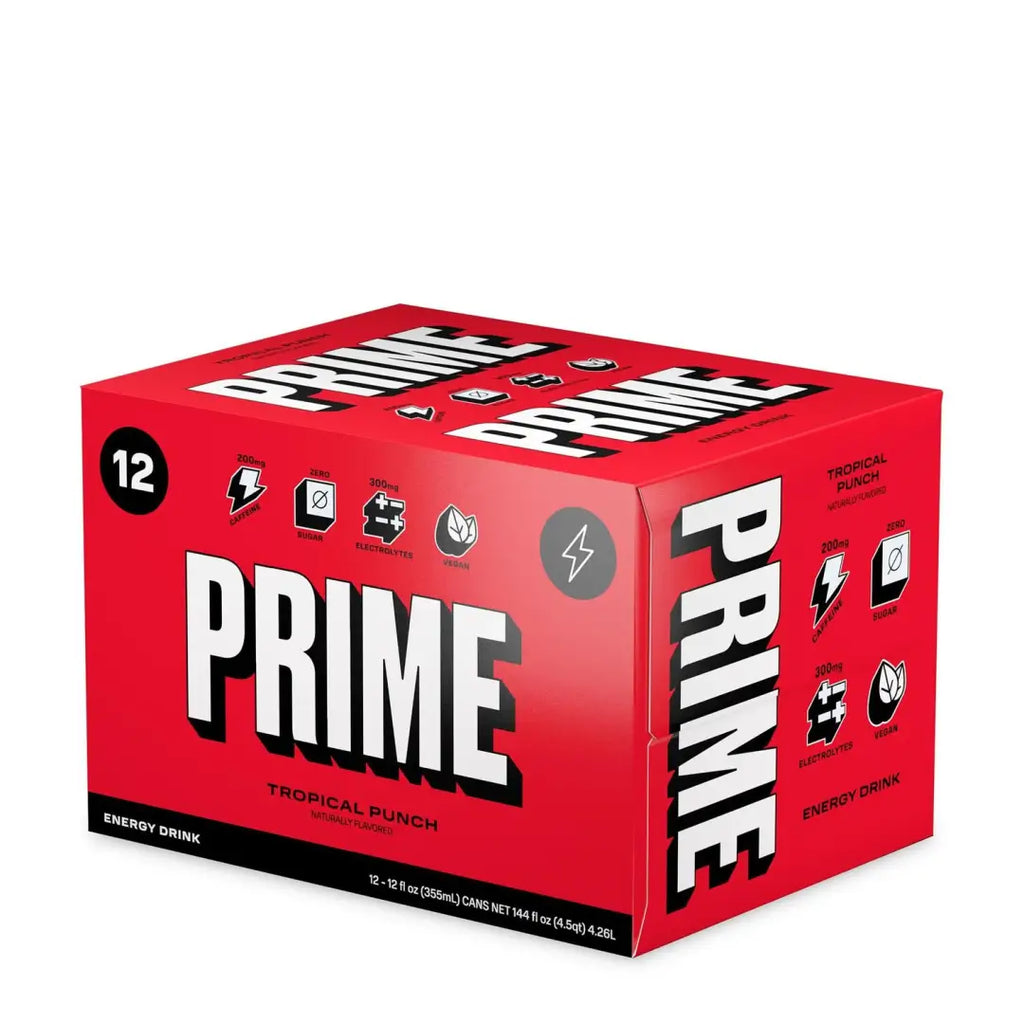 Prime Energy Drink Tropical Punch 12pack 12floz/355ml cans