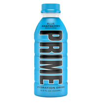 Prime Hydration Blue Raspberry Drink 16.9 FL OZ/500ml -12