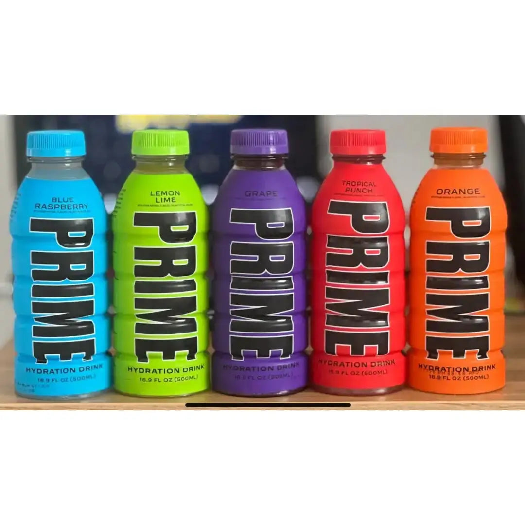 Prime Hydration Drink 16.9 FL OZ/500ml - 5 Flavour sample