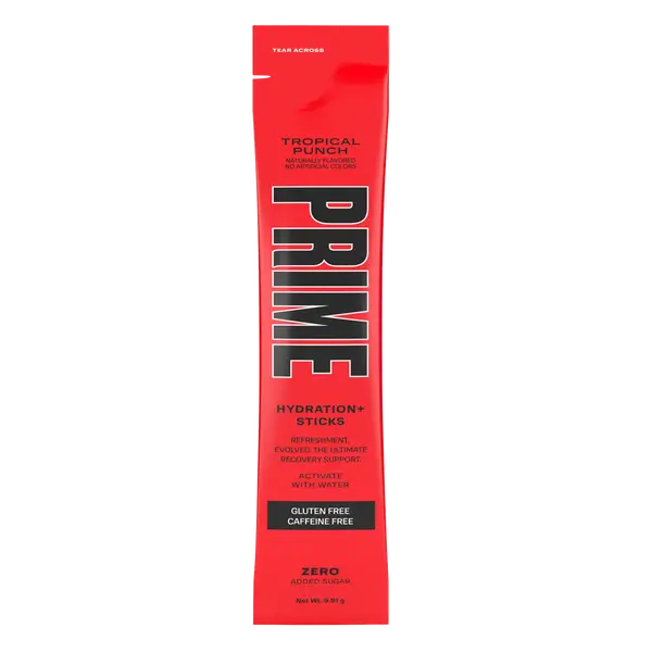 Prime Hydration+ Electrolyte Powder Mix Sticks Variety Pack