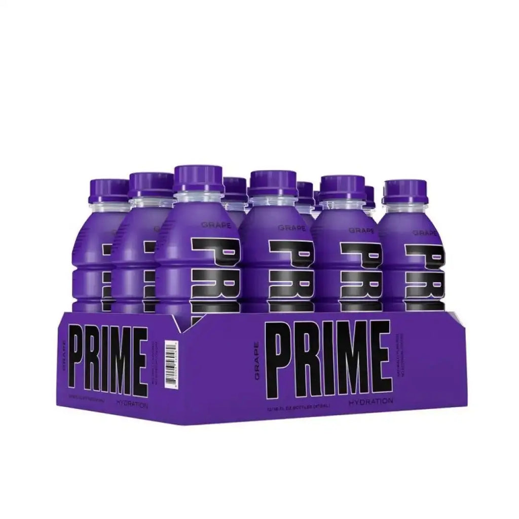 Prime Hydration Grape Drink 16.9 FL OZ/500ml -12 pack