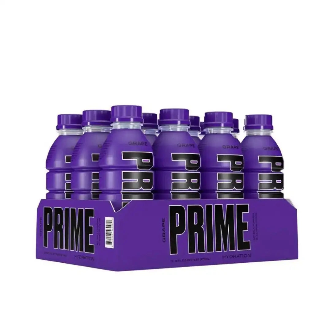 Prime Hydration Grape Drink 16.9 FL OZ/500ml -12 pack