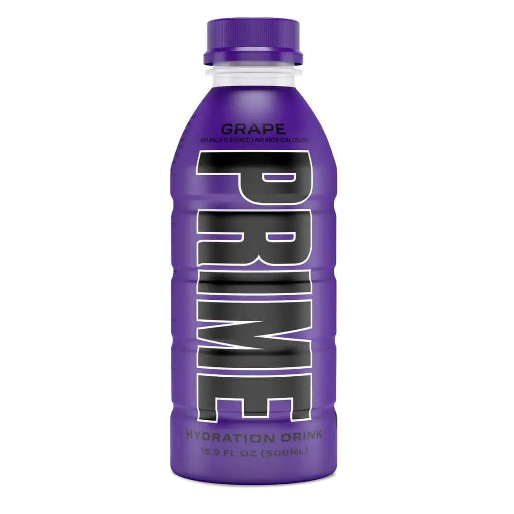 Prime Hydration Grape Drink 16.9 FL OZ/500ml -12 pack