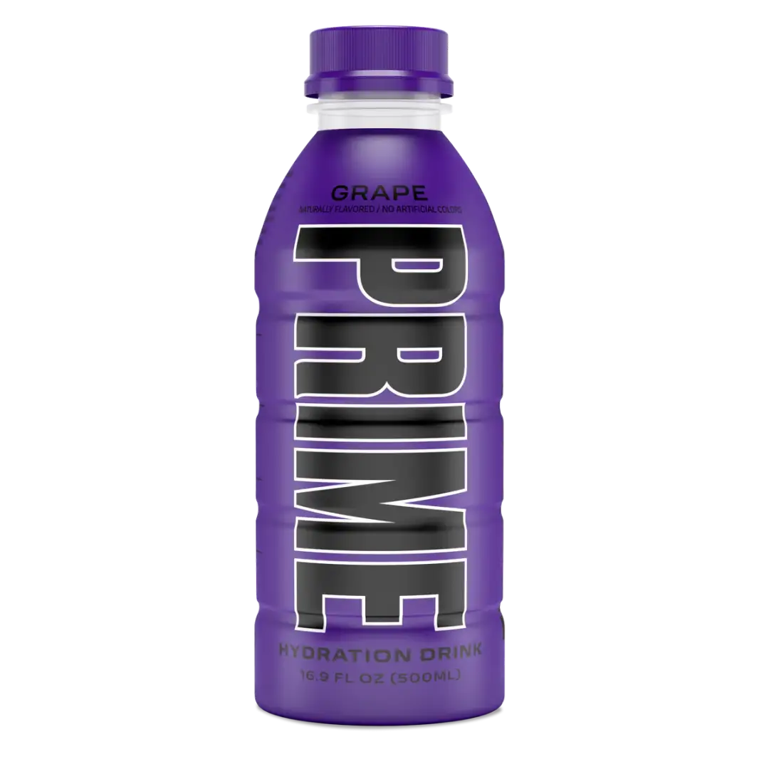 Prime Hydration Grape Drink 16.9 FL OZ/500ml -12 pack