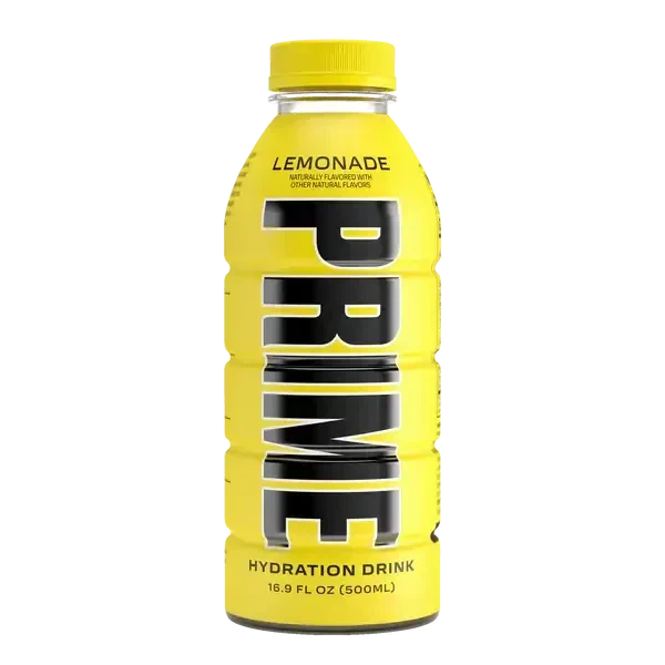 Prime Hydration Lemonade Drink 16.9 FL OZ/500ml -12 pack
