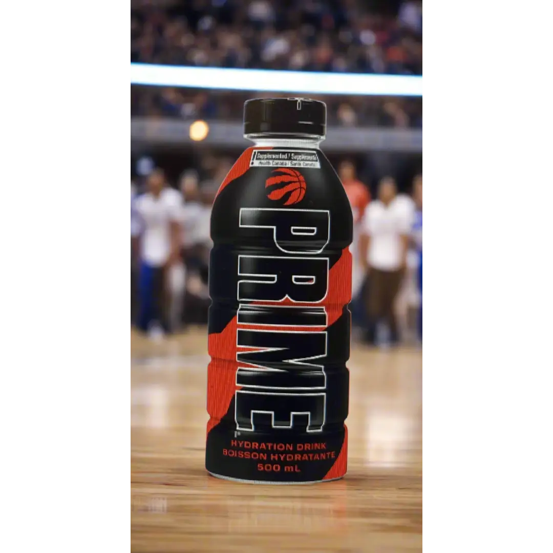 Prime Hydration NBA Toronto Raptors-Black Case 500ml 12