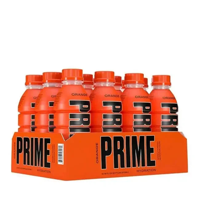 Prime Hydration Orange Drink 16.9 FL OZ/500ml -12 pack