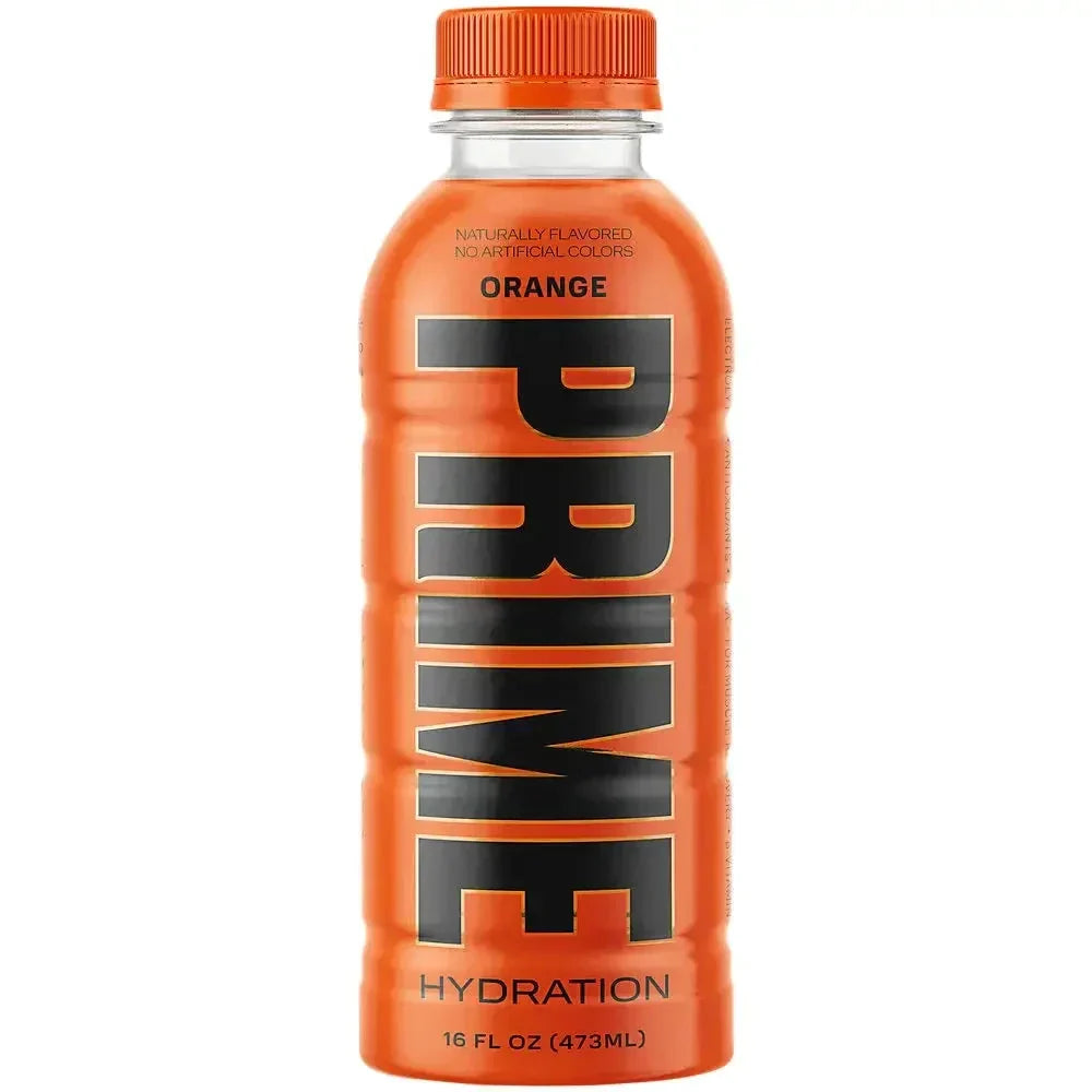 Prime Hydration Orange Drink 16.9 FL OZ/500ml -12 pack