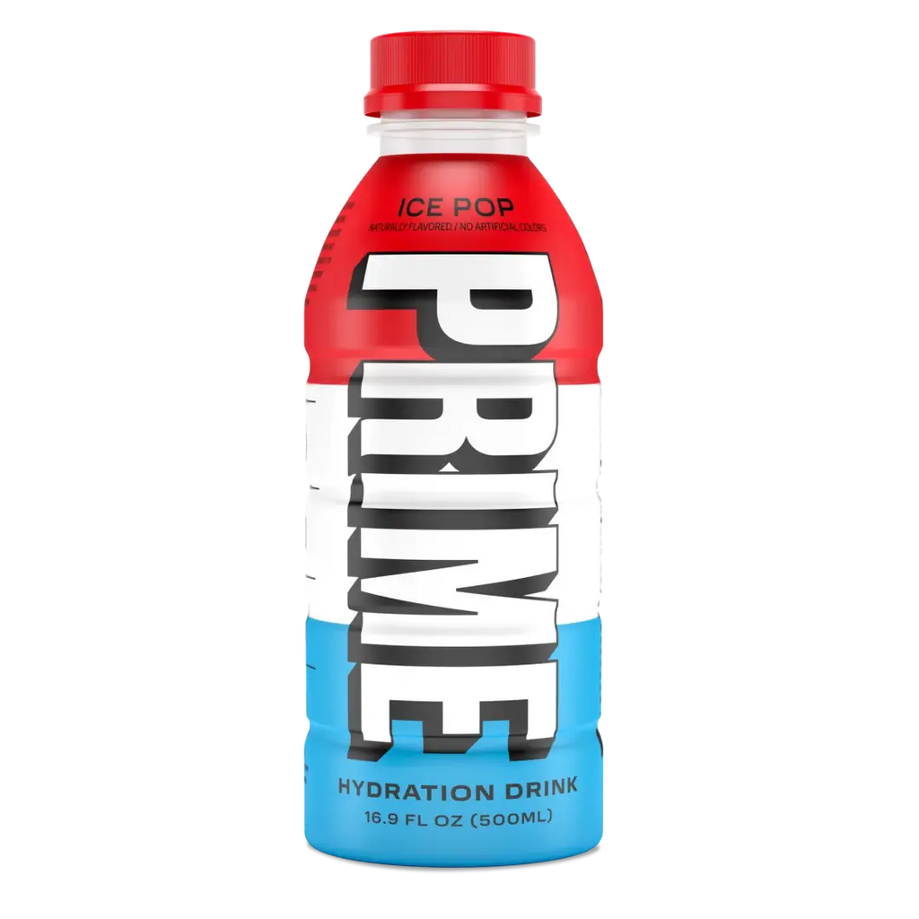 Prime Hydration Poster 24in high mounted on foam core - Ice