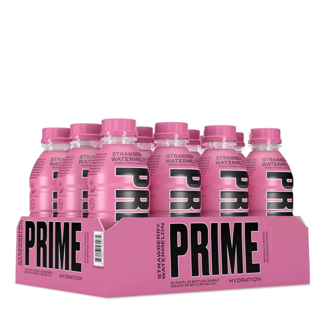 Prime Hydration Strawberry Watermelon Hydration Drink 16.9