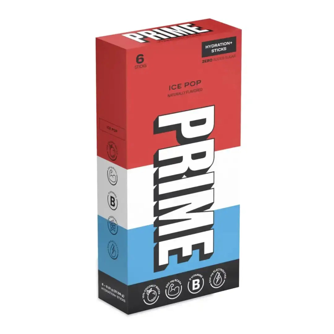 Prime Ice Pop Hydration 6 Sticks