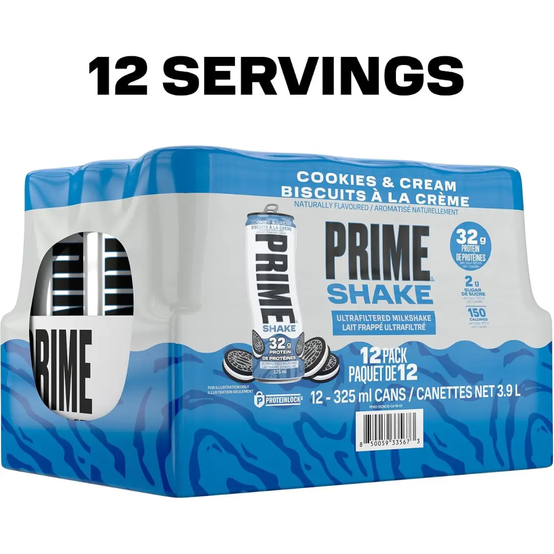 PRIME Shakes Cookies And Cream Protein Shake 32g 11 Oz