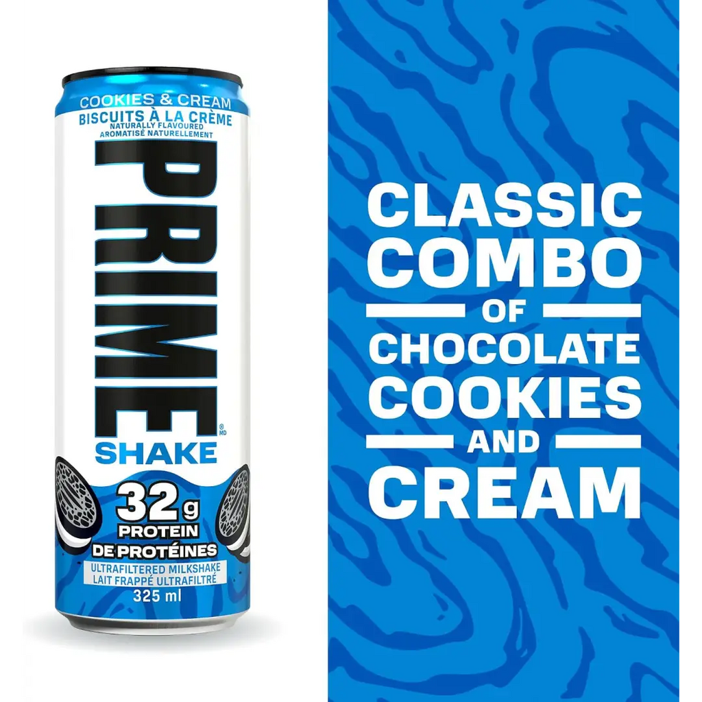 PRIME Shakes Cookies And Cream Protein Shake 32g 11 Oz