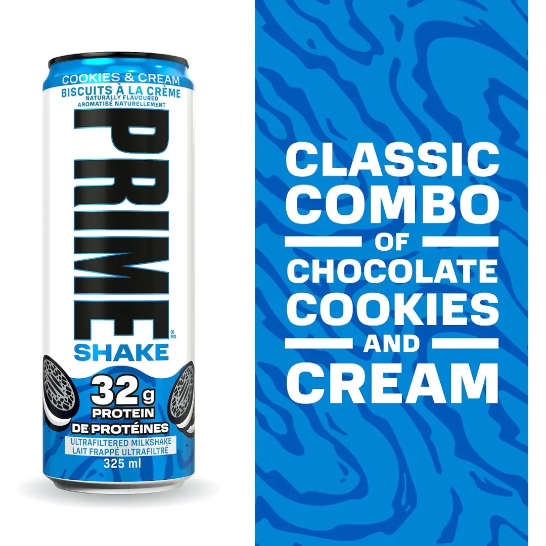 PRIME Shakes Cookies And Cream Protein Shake 32g 11 Oz
