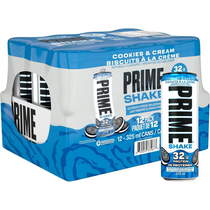 PRIME Shakes Vanilla Protein Shake 32g Protein 325ml 12