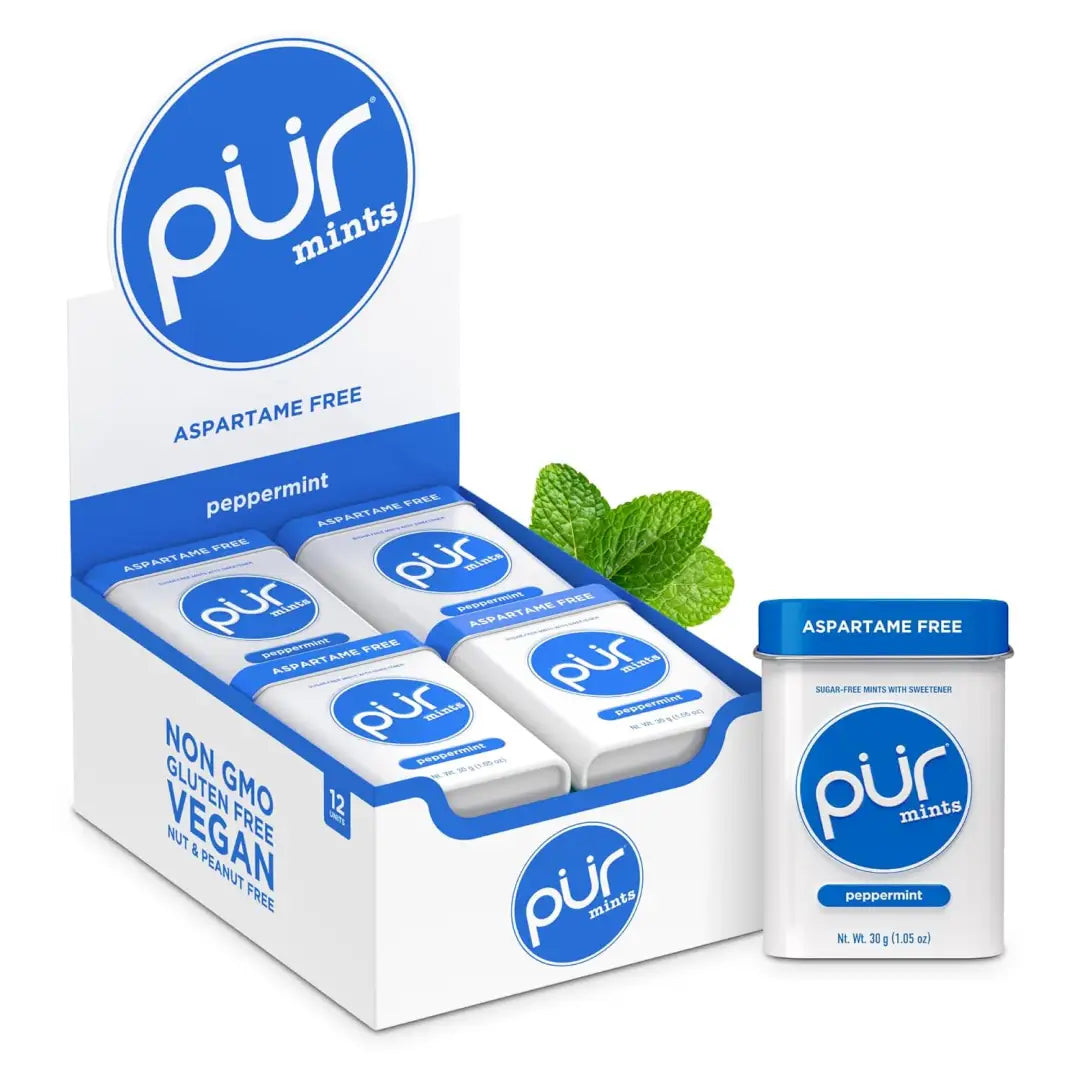 PUR Gum Natural Bubblegum Flavoured Gum 9 Pieces (Pack