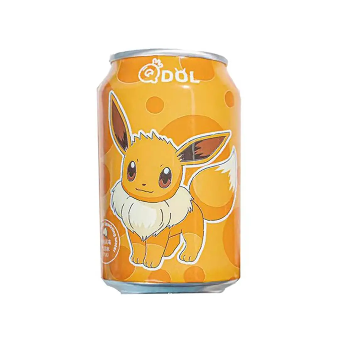 QDOL - Eevee Sparkling Water (Peach Flavour) 330ml 24ct