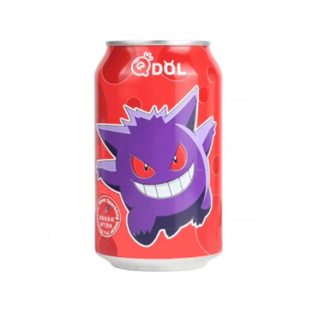QDOL - Gengar Sparkling Water (Strawberry Flavour) 330ml 24