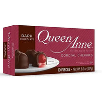 Queen Anne Cordial Dark Chocolate 10 Count/Box-MASTER CASE