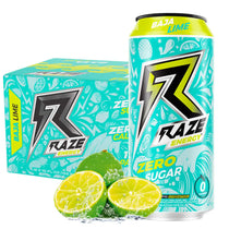 Raze Energy Baja Lime 16 oz can 6-pack case