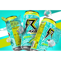 Raze Energy Baja Lime 16 oz can 6-pack case