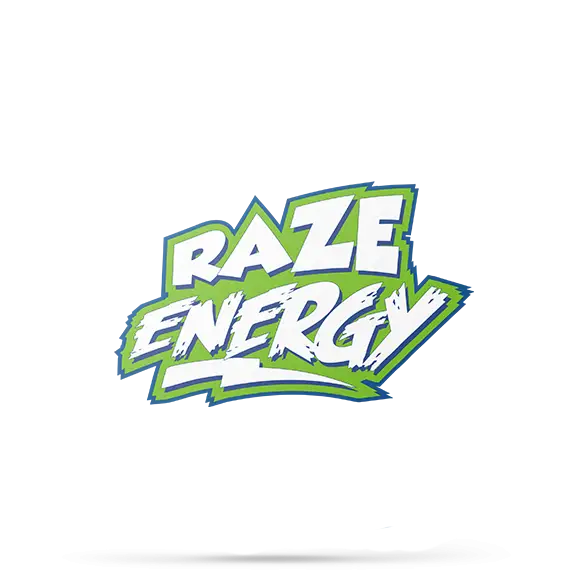 Raze Energy Blue Shock 16 oz can 6-pack case
