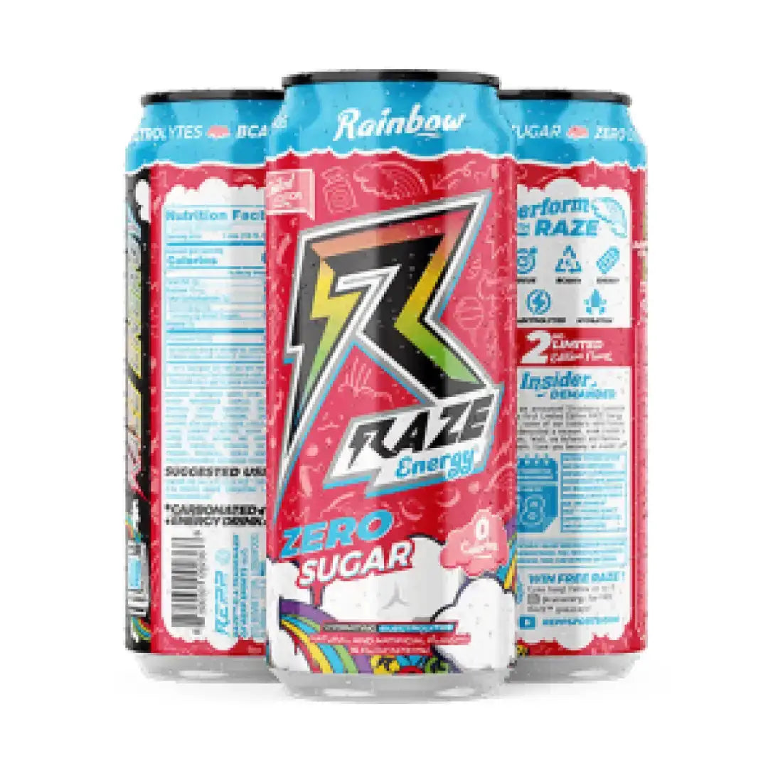 Raze Rainbow 16 oz can 6-pack case