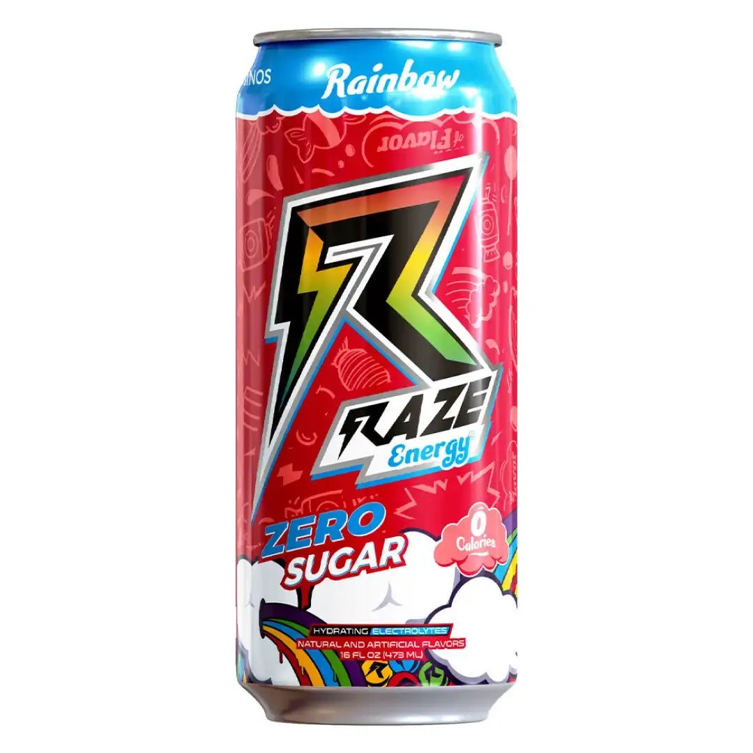 Raze Rainbow 16 oz can 6-pack case