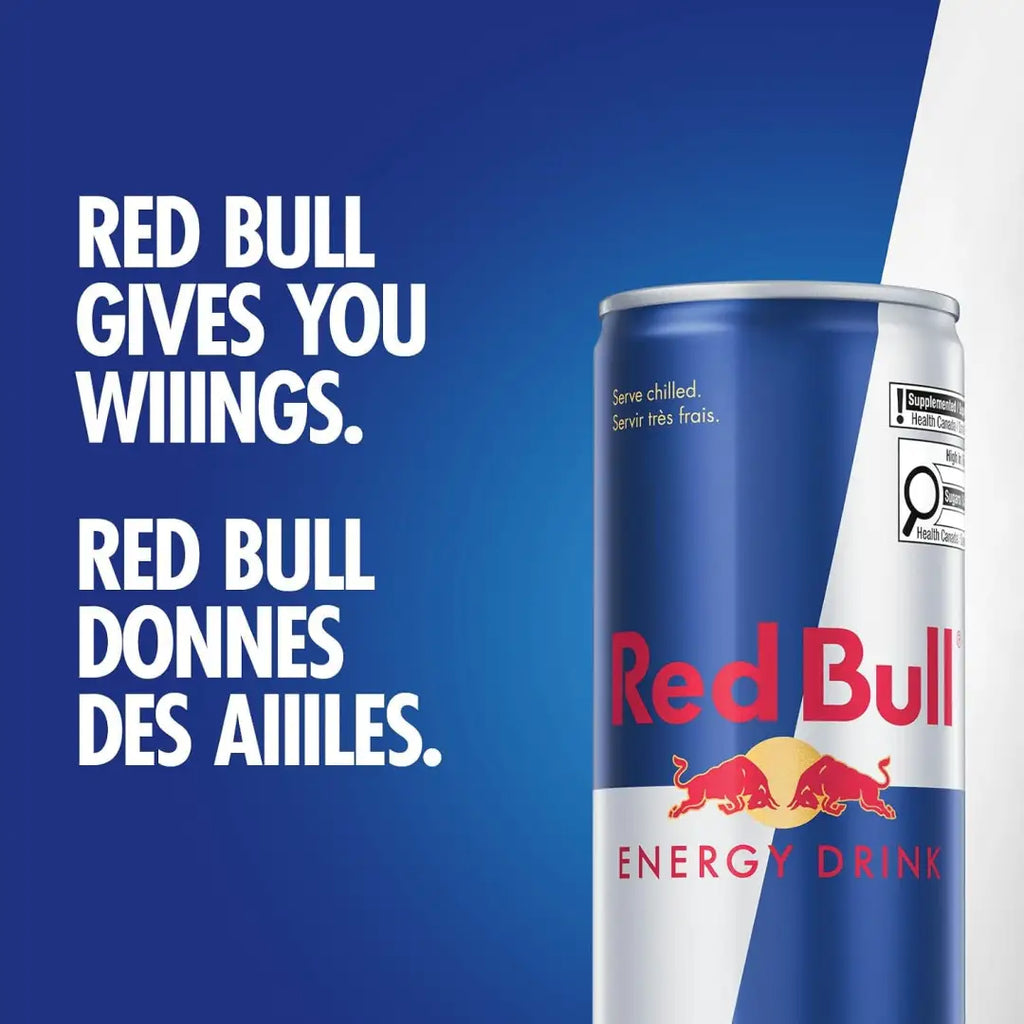 Red Bull Energy Drink 250ml/8.4fl oz can, case 24ct
