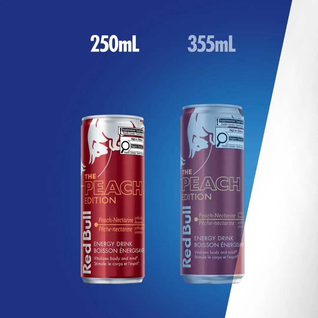 Red Bull Energy Drink Peach Edition 250ml (24 Pack)