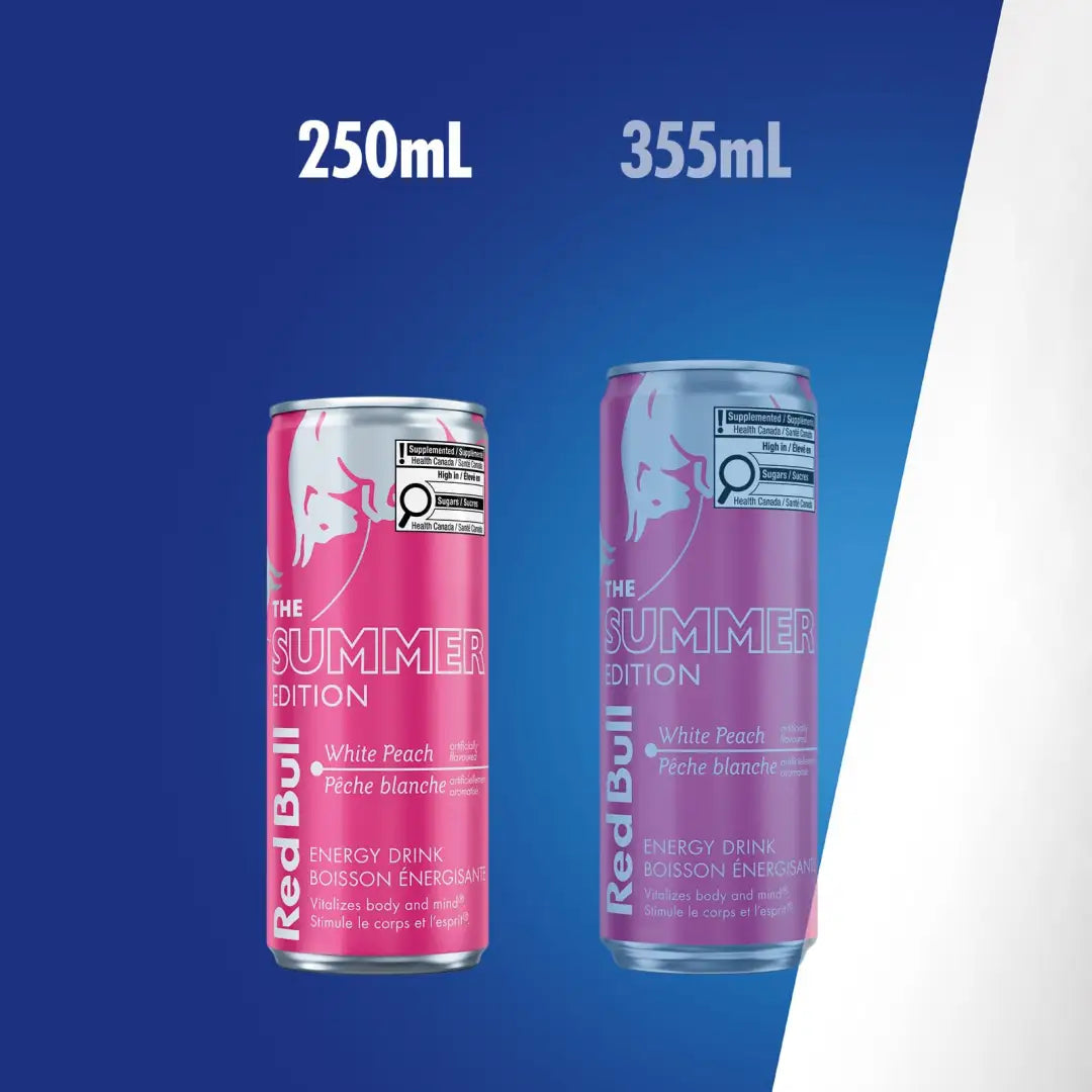 Red Bull Energy Drink White Peach 250ml (24 pack) - Energy