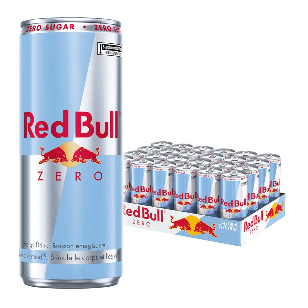 Red Bull Energy Drink Zero 250ml (24 pack) - Energy Drinks