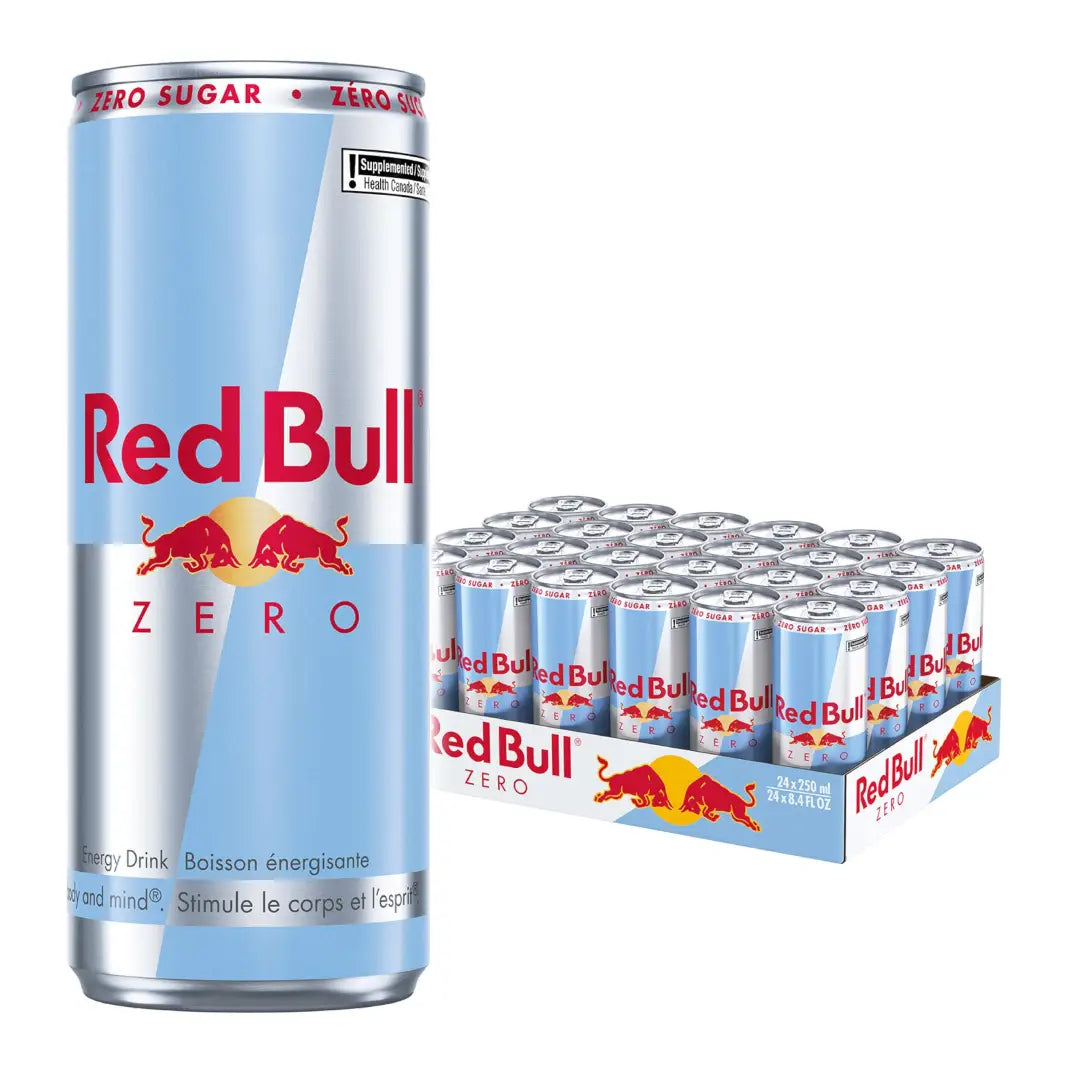 Red Bull Energy Drink Zero 250ml (24 pack) - Energy Drinks Main image