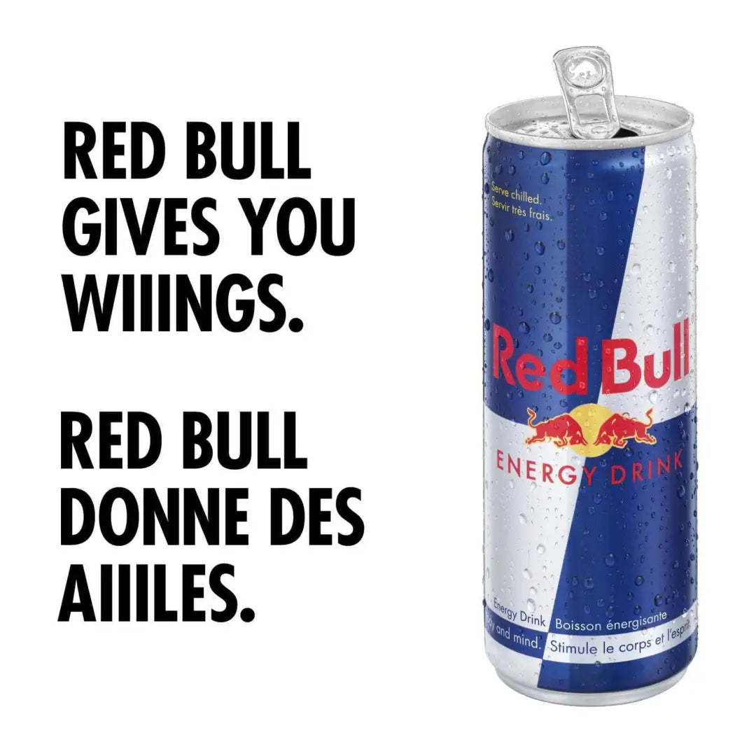 Red Bull Original Energy Drink 250ml/8.4 fl oz, case 12ct