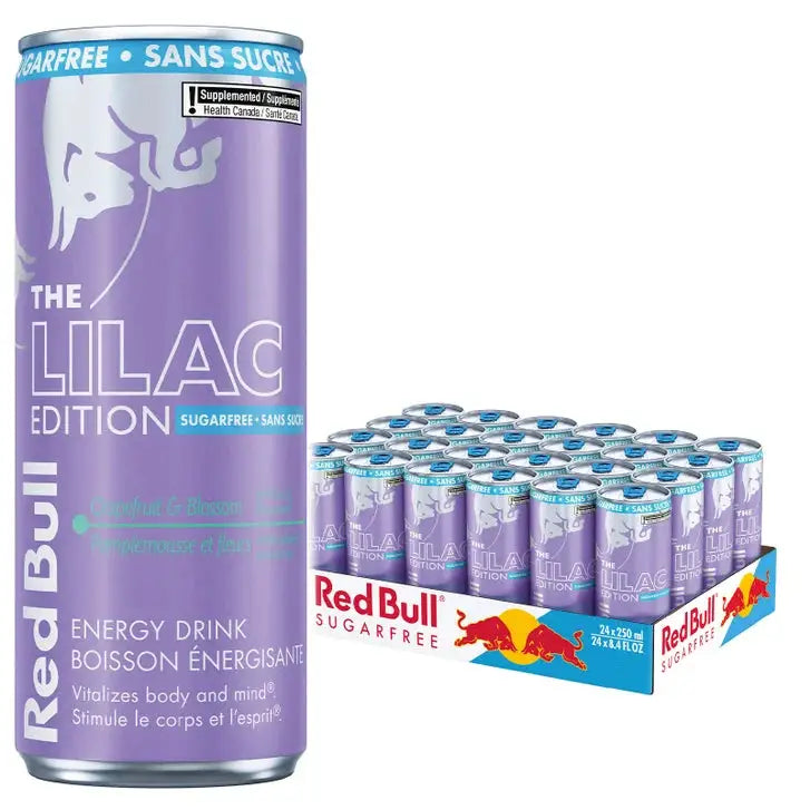 Red Bull Sugar Free Lilac Edition 250 mL 24-pack - Energy