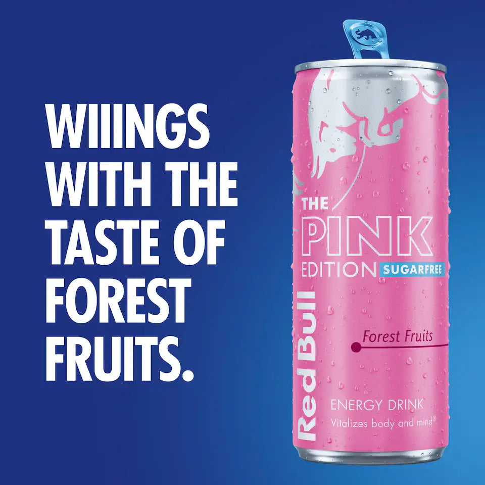 Red Bull The Pink Edition Sugarfree - Forest Fruit 250ml