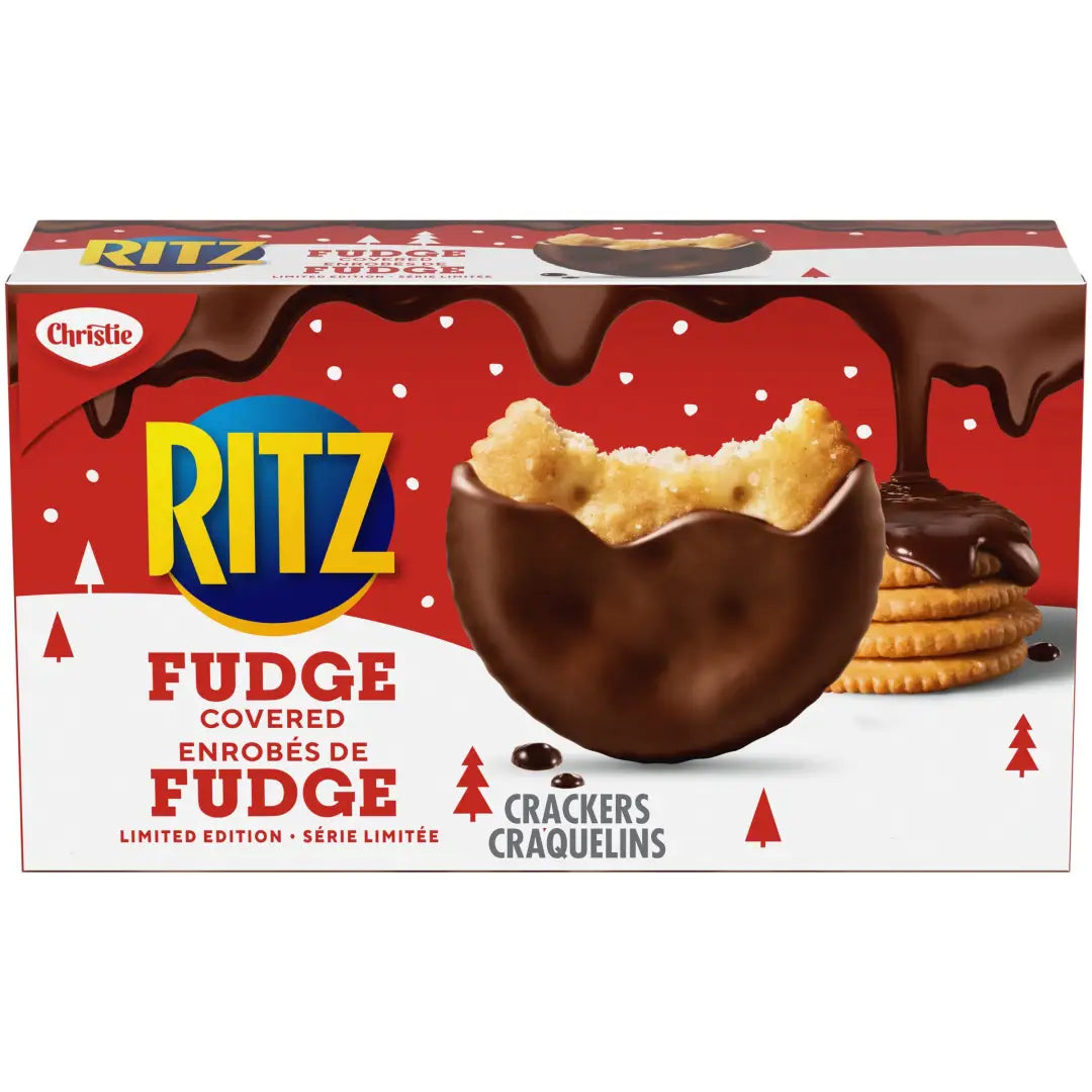 Ritz Fudge Covered Chocolate Holiday Crackers 212g - Grocery