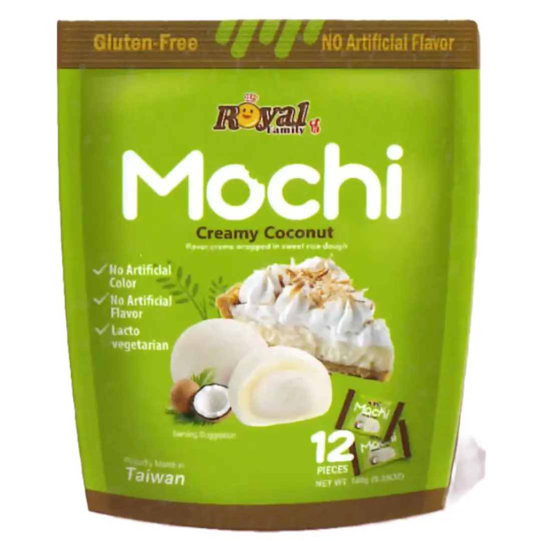 Royal Family - Mochi Creamy Coconut 12ea-180g - mochi