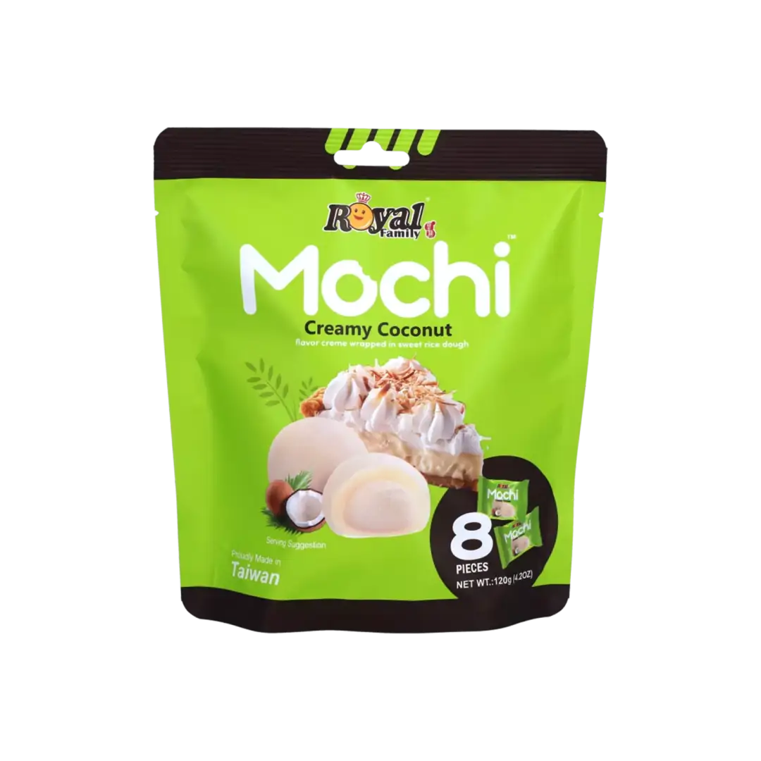 Royal Family - Mochi Creamy Coconut 8ea-120g - mochi