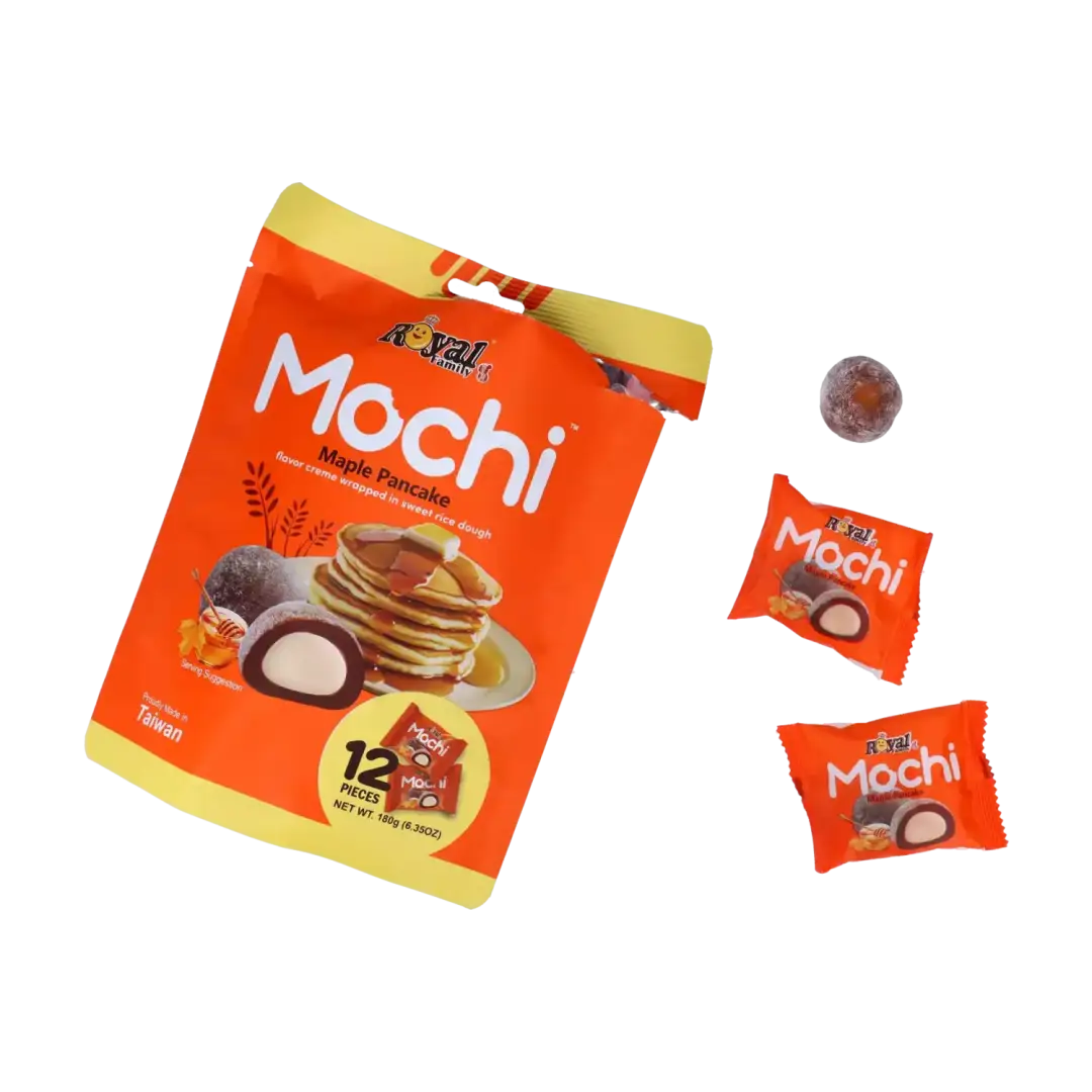 Royal Family - Mochi Maple Pancake 12ea- 180g - mochi