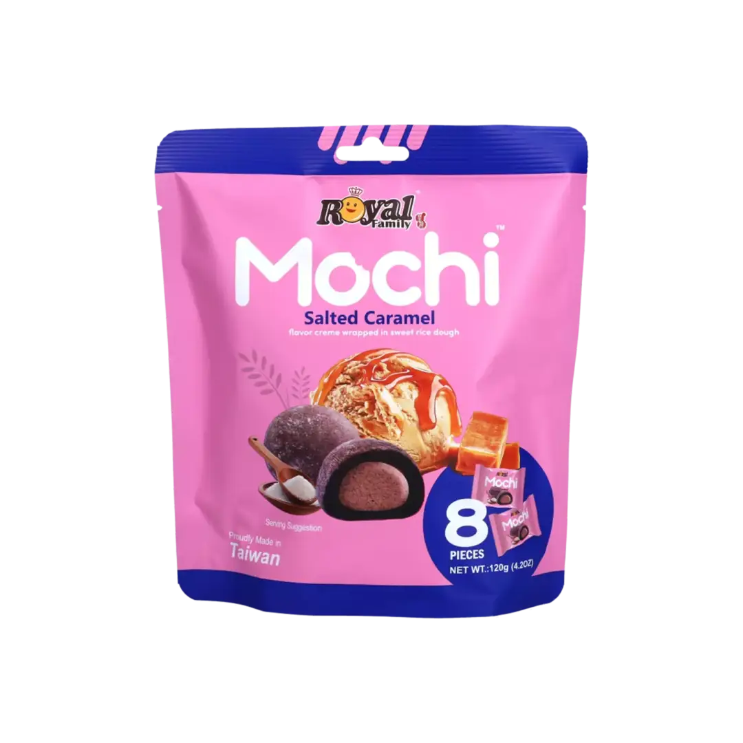 Royal Family - Mochi Salted Caramel 8ea- 120g - mochi