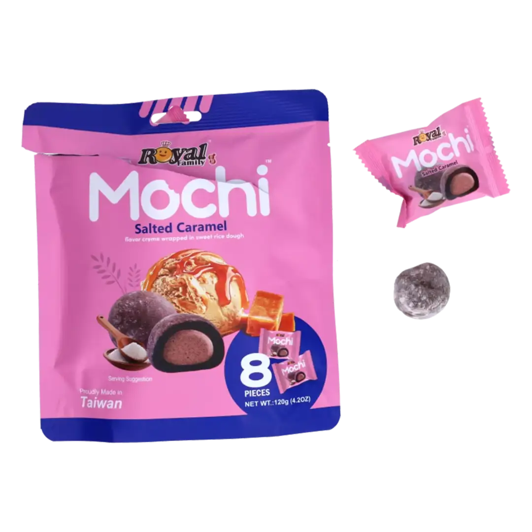 Royal Family - Mochi Salted Caramel 8ea- 120g - mochi