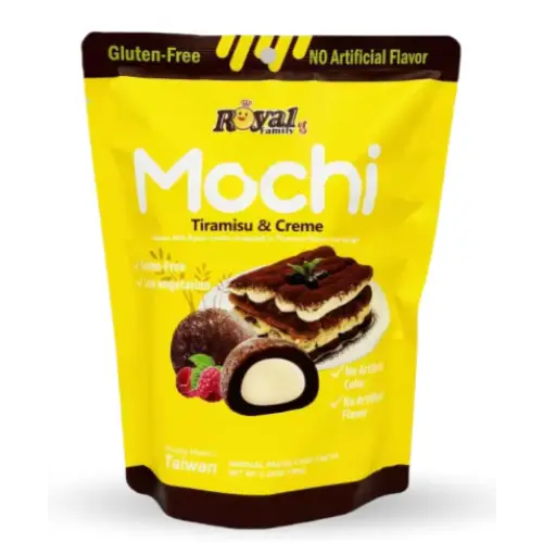 Royal Family - Mochi Tiramisu & Creme 12ea-180g - mochi