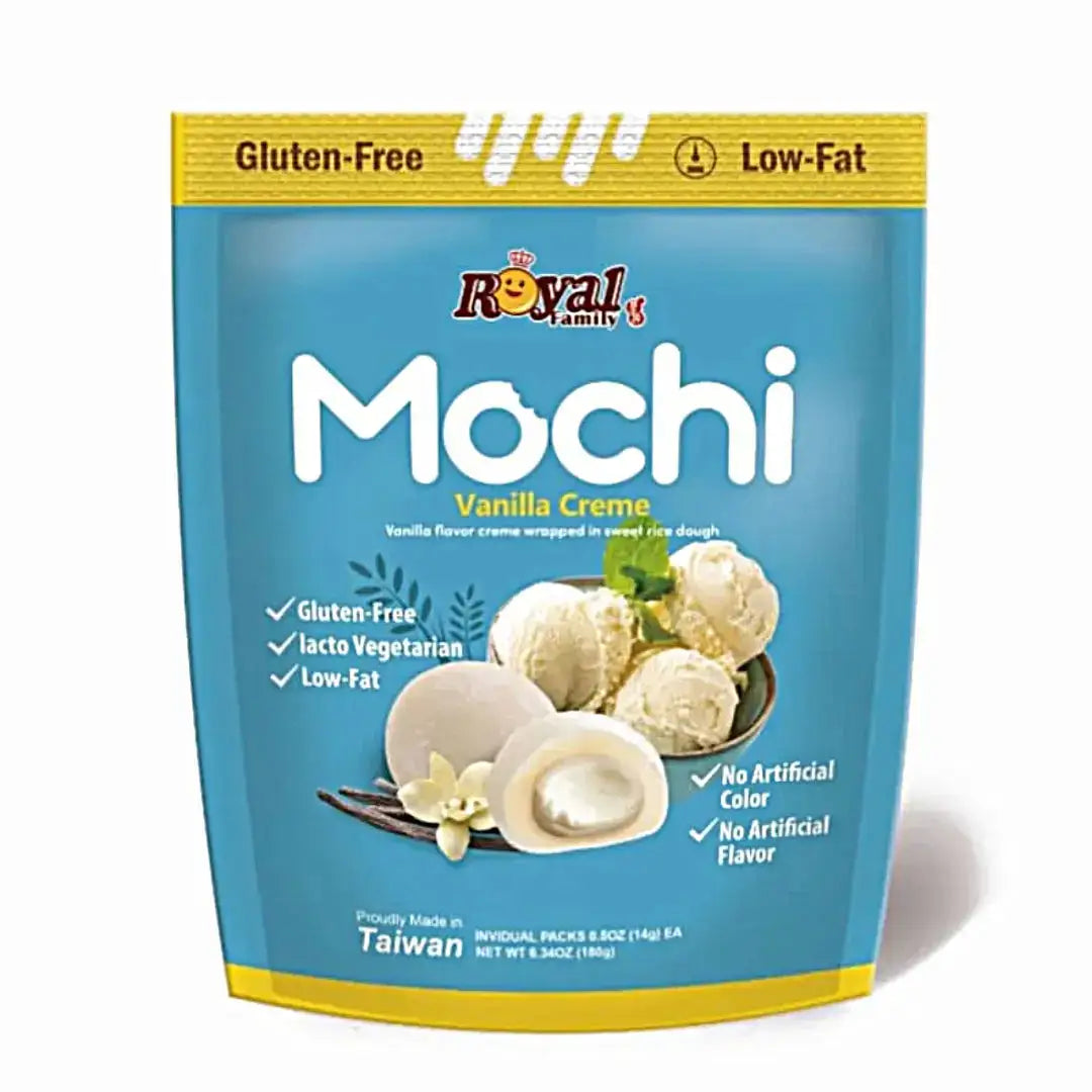 Royal Family - Mochi Vanilla Creme 8ea- 120g - mochi