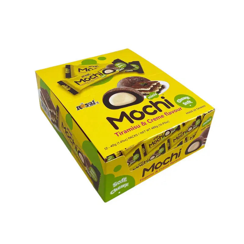 Royal Mochi Tiramisu & Cream - Snackpack - 40g case 12ct