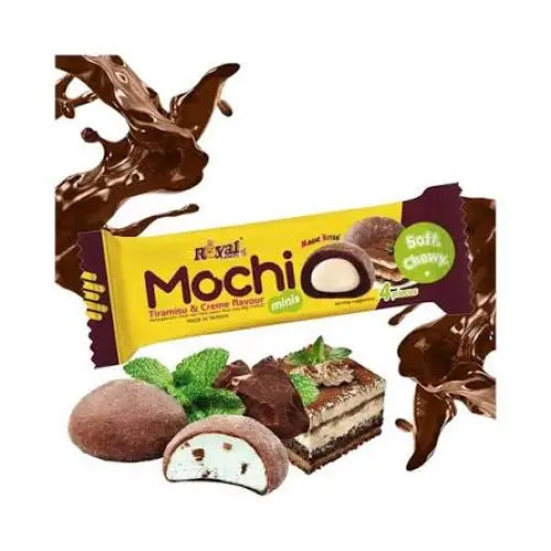 Royal Mochi Tiramisu & Cream - Snackpack - 40g case 12ct