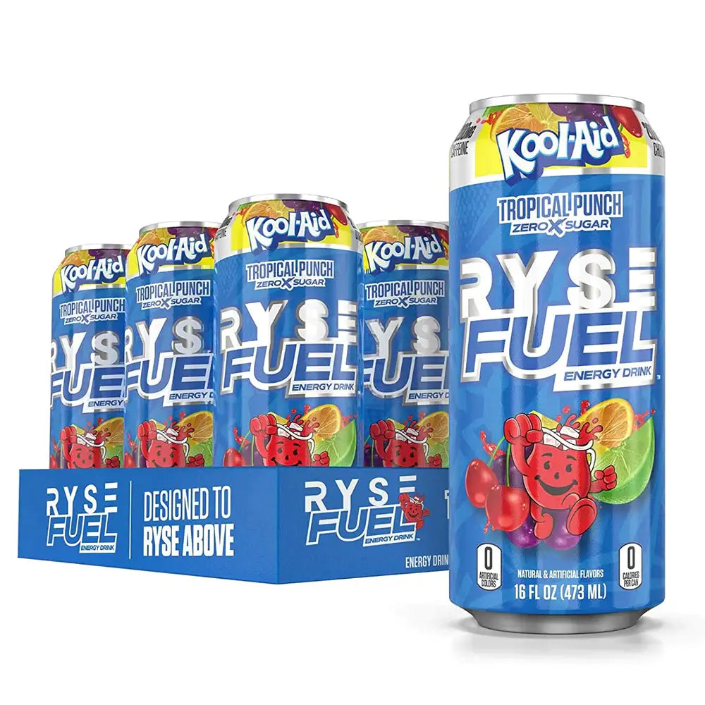 Ryse Fuel Koolaid Tropical Punch Original Energy Drink