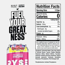 Ryse Fuel Ring Pop Berry Blast Original Energy Drink 16floz