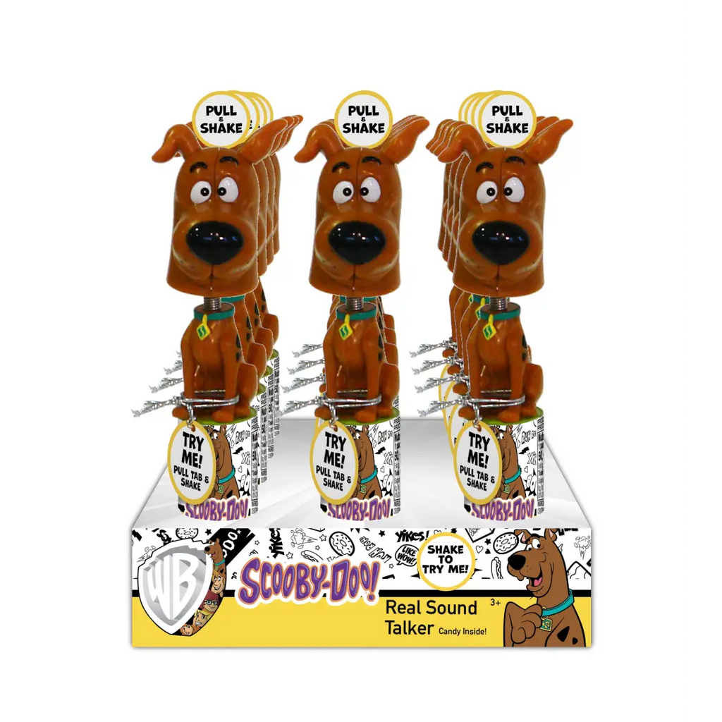 Scooby-Doo Candy Fan Talker With Sound - Case 12. count